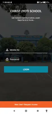 Christ Jyoti school android App screenshot 1